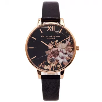 Olivia Burton Naiste Celestial Kell OB16CS01 - 38mm Roosakuldne Roostevabast Terasest Võrkkäevõru