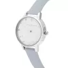 Olivia Burton Naiste Taevane Kell OB16SG07 - 30mm Roosakuldse Tooniga Roostevabast Terasest Korpuse ja Halli Nahkrihmaga