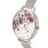 OLIVIA BURTON Naiste Meant To Bee Kvartskell OB16MF09 38 mm Roosakuldne Roostevabast Terasest Võrk