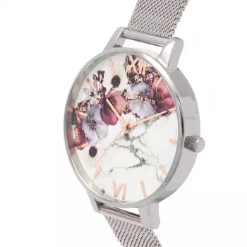 OLIVIA BURTON Naiste Meant To Bee Kvartskell OB16MF09 38 mm Roosakuldne Roostevabast Terasest Võrk
