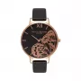 Olivia Burton Naiste Kell OB16AM97 38mm Hõbedane Roostevabast Terasest Võrkrandmepael