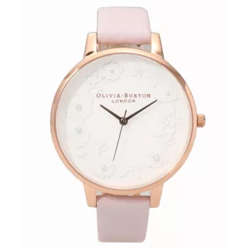 Olivia Burton naiste kell OB16AR01 30mm roosakuldne roostevaba terasest võrk