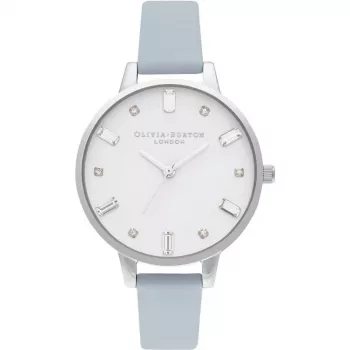 OLIVIA BURTON Naiste Kell OB16BJ01 34mm Hõbedane Roostevabast Terasest Võrk