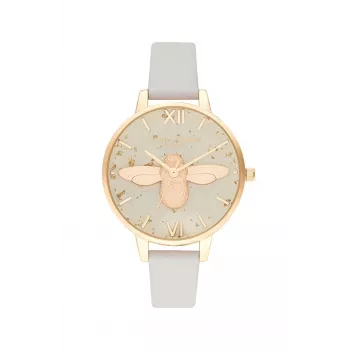 OLIVIA BURTON Naiste kell OB16GD37 34 mm kuldne roostevaba teras