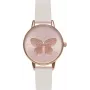 OLIVIA BURTON Naiste kell OB16MB16 30 mm Roosakuldne roostevabast terasest võrk