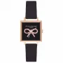 OLIVIA BURTON Naiste Kell OB16VB03 22.5mm Roosakullaga Kaetud Roostevabast Terasest Korpuse Hall Nahkrihm