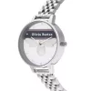 Olivia Burton naiste kell OB16VS07 (34 mm) - Roosakuldse tooniga roostevabast terasest korpus, hall nahkrihm