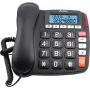 OLYMPIA 4520 Analoogjuhtmega Telefon Must - Valge (2294)
