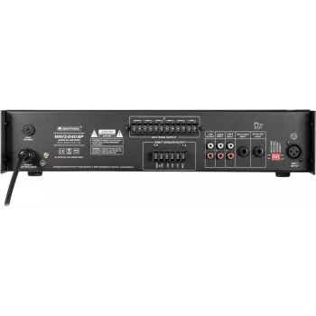 OMNITRONIC MAVZ-240.6P 240W 6-tsooniline PA mikser-võimendi Bluetoothi, USB, SD-ga 80709789
