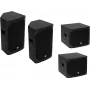 OMNITRONIC PA komplekt AZX Passive M - 2x 10 inch passiivsed PA kõlarid, 150W RMS/300W tippvõimsus igaüks, 8 oomi, vineer, must 20000528