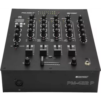 OMNITRONIC PM-422P 4-kanaliline DJ-mikser Bluetoothi ja USB-mängijaga 10006878