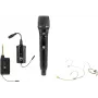 OMNITRONIC komplekt FAS TWO + dünaamiline juhtmevaba mikrofon + kehamikrofonisaatja + peakomplekt 660-690MHz (20000970)