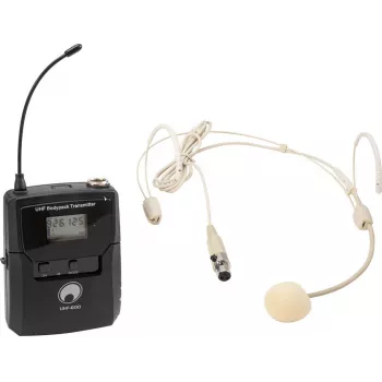 OMNITRONIC UHF-600 kehapakett-saatja 823-832/863-865 MHz 13063608