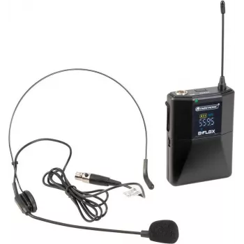 OMNITRONIC UHF E-FLEX kehapakett-saatja 559-575 MHz (13063375)