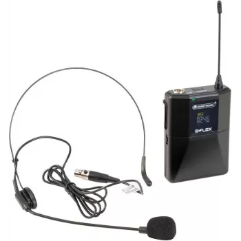 OMNITRONIC UHF E-FLEX kehapakett-saatja 823-832/863-865 MHz (13063374)