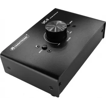 OMNITRONIC VC-11 passiivne helitugevuse kontroller, stereo RCA, must 10355796