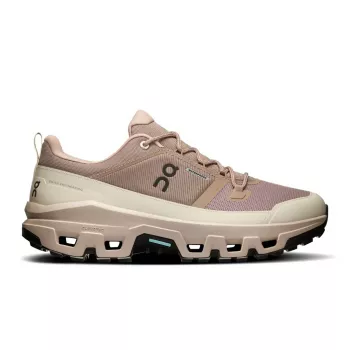 ON Cloudrock Low Waterproof Men's Hiking Shoes Cinder/Fog