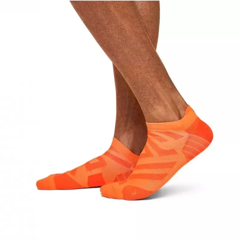 ON Performance Low Men's Running Socks Flame/Spice