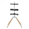 One for All Universal TV Stand Quadpod (Silver/Black)