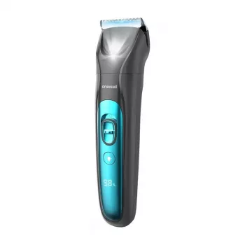 Oneisall 4-in-1 Pet Clipper Kit FC10 - Juhtmeta laetav koera ja kassi hooldustrimmer keraamilise teraga, 4 kammiotsikut, USB-laadimine