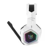 ONIKUMA B100 Juhtmega mängupeakomplekt mikrofoniga, valge