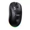 ONIKUMA DM03 RGB mängurihiir – juhtmega optiline 6400 DPI, 7 programmeeritavat nuppu, paremakäeline ergonoomiline disain, must