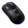 ONIKUMA DM03 RGB mängurihiir – juhtmega optiline 6400 DPI, 7 programmeeritavat nuppu, paremakäeline ergonoomiline disain, must