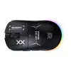ONIKUMA DM03 RGB mängurihiir – juhtmega optiline 6400 DPI, 7 programmeeritavat nuppu, paremakäeline ergonoomiline disain, must