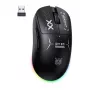 ONIKUMA DM03 RGB mängurihiir – juhtmega optiline 6400 DPI, 7 programmeeritavat nuppu, paremakäeline ergonoomiline disain, must
