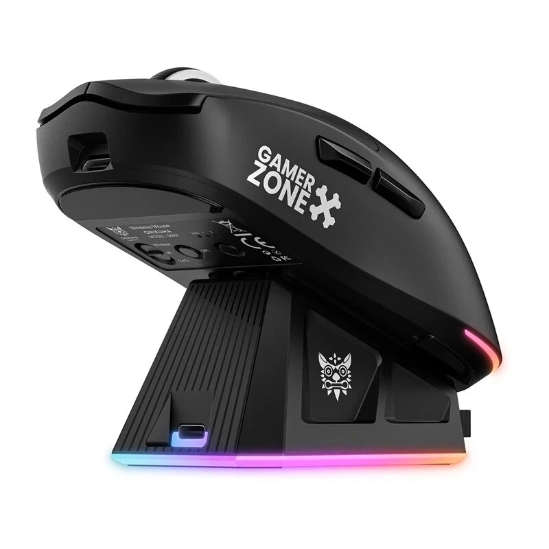 ONIKUMA DM07 RGB mänguhiir must 6400 DPI juhtmega optiline 7 nuppu