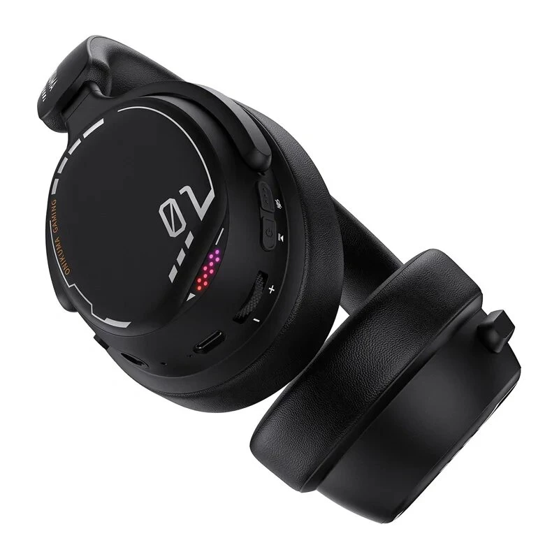 ONIKUMA GT886 mängukõrvaklapid, üle kõrva, juhtmega, RGB LED, 50mm draiverid, must