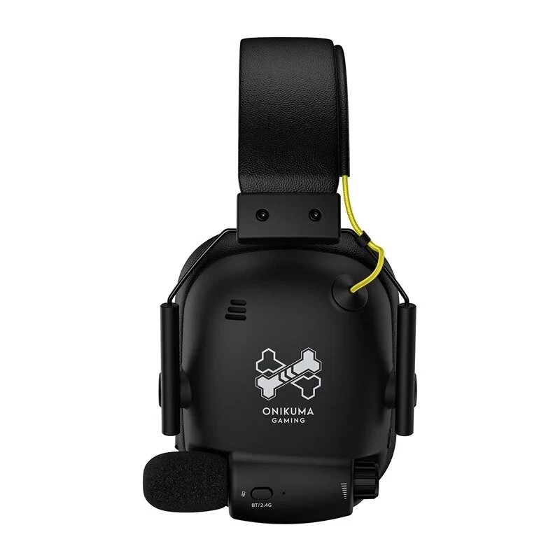 ONIKUMA GT888 mängukõrvaklapid (must) - juhtmega üle-kõrva RGB peakomplekt 50mm draiverite, 3.5mm ja USB-ga