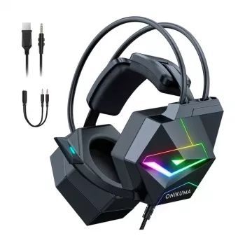 ONIKUMA X20 Mängukõrvaklapid (Must)