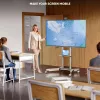 ONKRON TS1571-C mobiilne TV-alus AV-riiuliga 32-75 tolli ekraanidele, šampanja