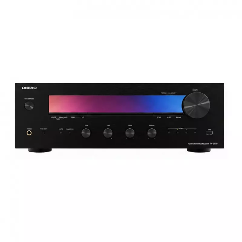 Onkyo TX-8470BMMP Stereo Receiver with Class G Amplification, 110W/Ch, Black