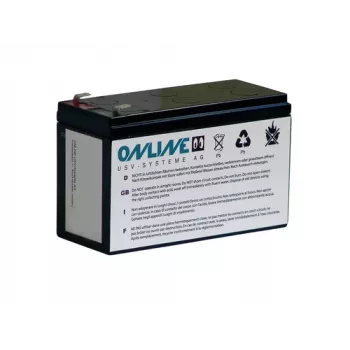 Online USV asendusaku YUNTO 800 jaoks (12V 9Ah, VRLA AGM)