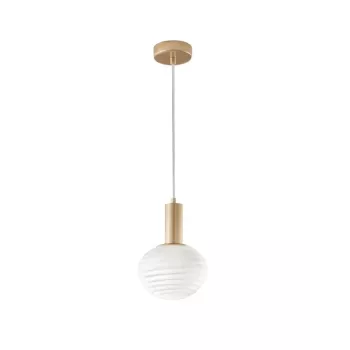 Opalla Ripatslamp 30W E27 30cm Opal Glass