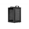 Open Rack 10 9U 280x300 Must seinale kinnitatav avatud raamiga riiul