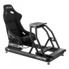 OPLITE 103862 Sim Racing Istme GT Bucket Seat terasraamiga - Must punase õmblusega