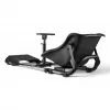 Oplite 104317 NitroKart V2 Racing Cockpit – Must terasest sim racing rig koos kallutatava ämbriistmega