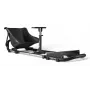 Oplite 104317 NitroKart V2 Racing Cockpit – Must terasest sim racing rig koos kallutatava ämbriistmega