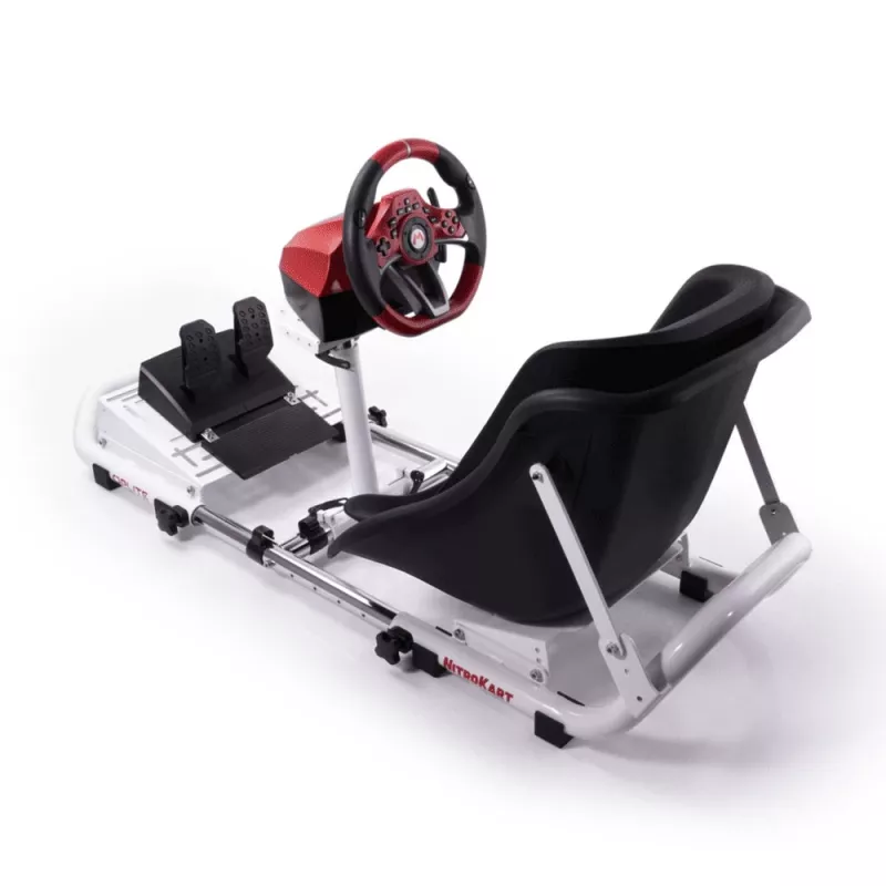 Oplite 104318 Racing Cockpit – sim-võidusõidu šassii reguleeritavate rooli- ja pedaalikinnitustega