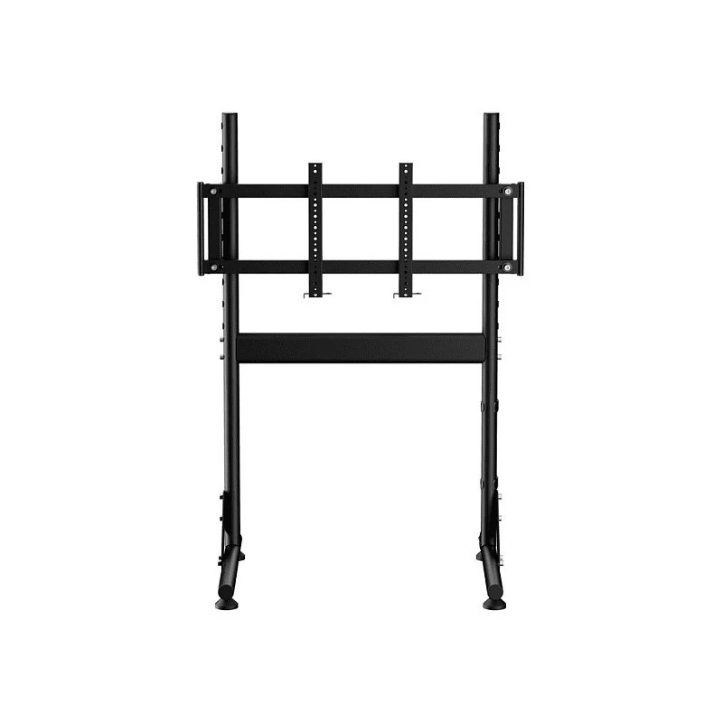 Oplite Nitrokart Monitor Stand V2 must - ühe monitori põrandaalus lennu- ja võidusõidusimulaatoritele, max 49 tolli, VESA 75x75 kuni 200x200, kõrgus reguleeritav 700-1000mm, kallutus/pööre/pööramine, teras