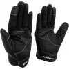 Oplite OP-GLOVE M Sim Racing Kindad - Must - Sünteetiline Nahk - Polüester - Silikoon - Spandex - 100 mm - 224 mm - 150 g
