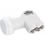 OPTICUM Globo Quattro LNB LRP-04H – 4 väljundit, 10.7-12.75 GHz, 0.1 dB müranäitaja