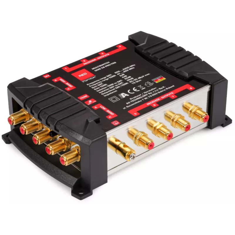 Opticum OMS 5/8 PRO-TRQ multiswitch 5 sisse 8 välja (Platinium Line)