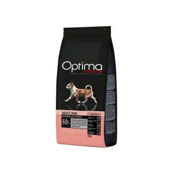 OPTIMANOVA Mono Dog Adult Mini Salmon and Potatoes - Kuivtoit koertele - 2kg