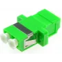 OPTIX Qoltec LC/APC dupleks ühemoodiline fiiberoptiline adapter
