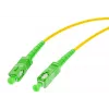 OPTIX Single-Mode 9/125 Simplex Fiiberjuhe, 3m, SC/APC kuni SC/APC, 3.0mm LSZH Kollane