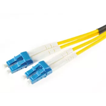 OPTIX ühemoodiline dupleks kiudoptiline patch-juhe LC/UPC kuni LC/UPC 3m LSZH kollane